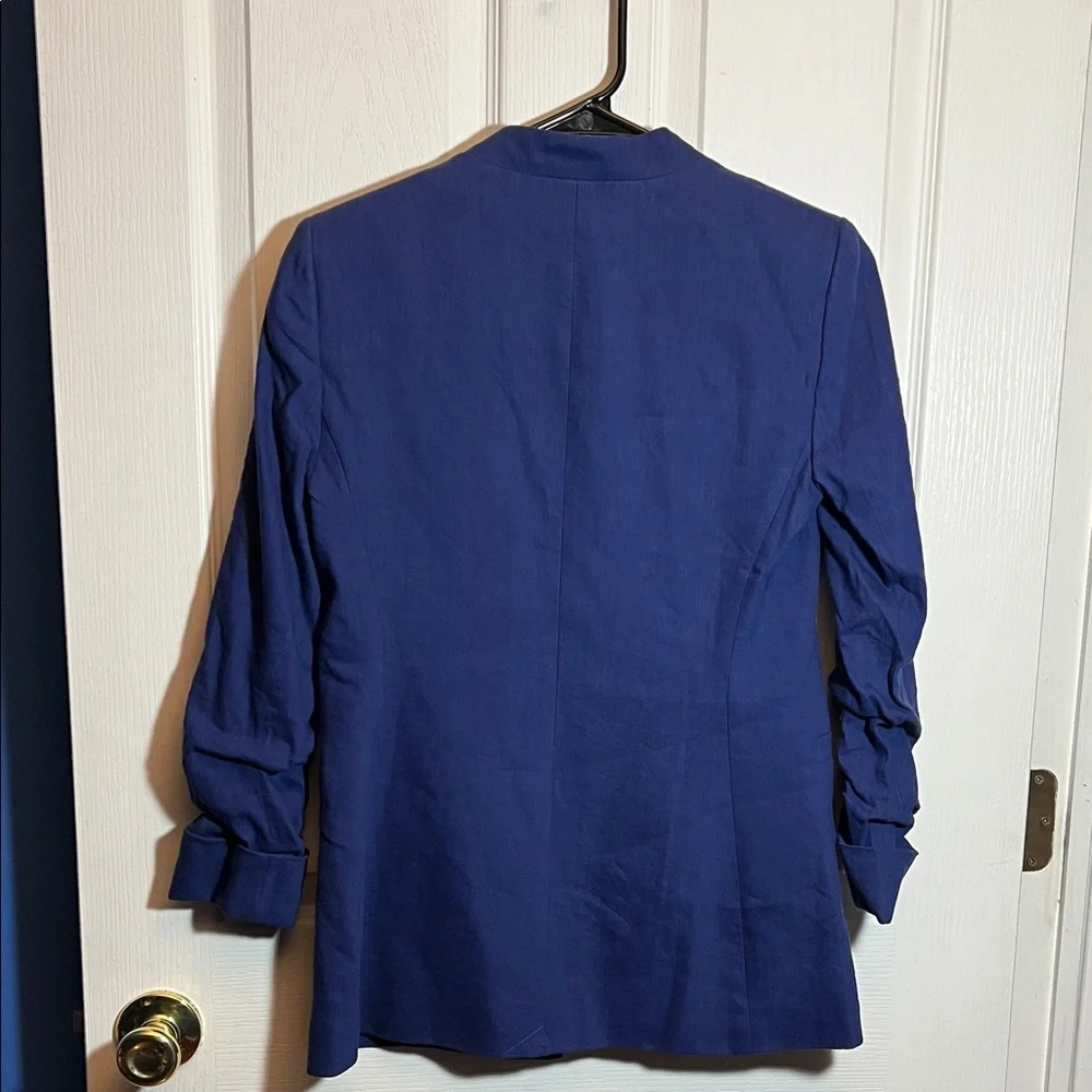 ALICE + OLIVIA Jerri Linen Blend Blazer - Picture 6 of 9